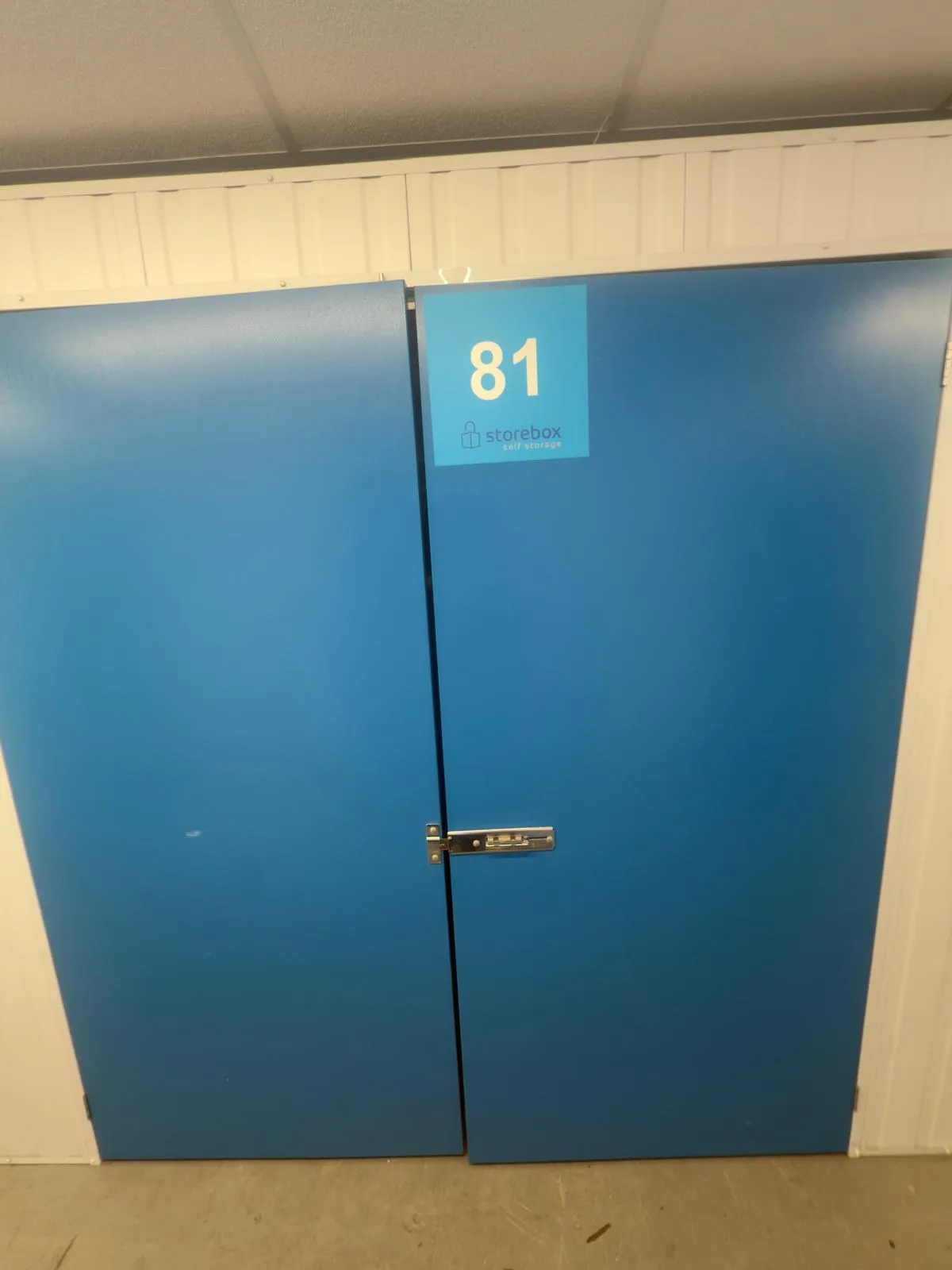 Items set aside between two addresses